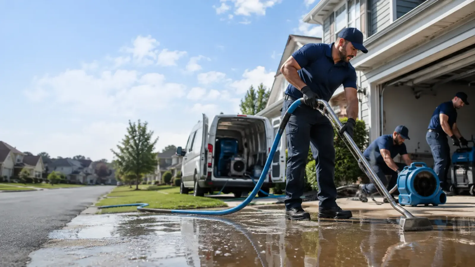Flood Damage Restoration in Saint Lucas, IA